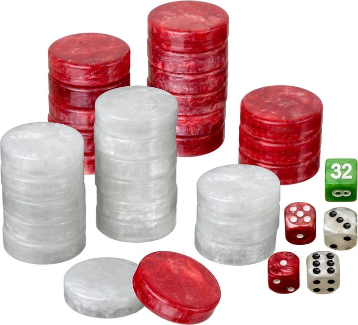 Produktbild Philos Backgammon Spielsteine