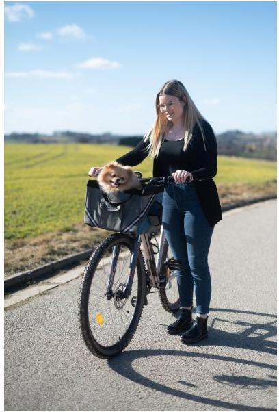 Produktbild Kerbl Fahrradtasche Vacation (Katze, Hund, Komplett zu öffnen, Reflektoren)