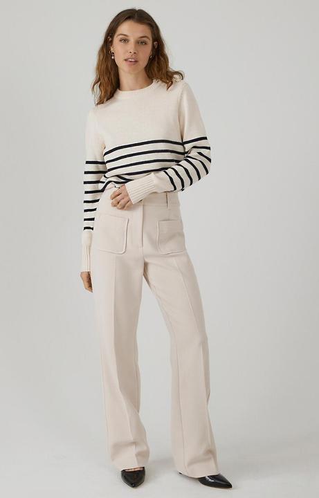 Image du produit La Redoute Collections Signature Pantalon à pattes d'éléphant (34)