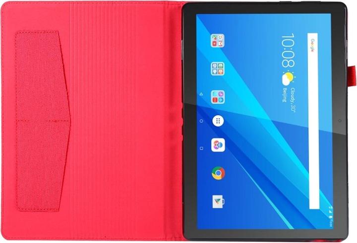 Produktbild König Design Schutz Hülle für Lenovo Tab P10 Smart Cover Case Etui Tablet Tasche Bookcover (Tab P10)