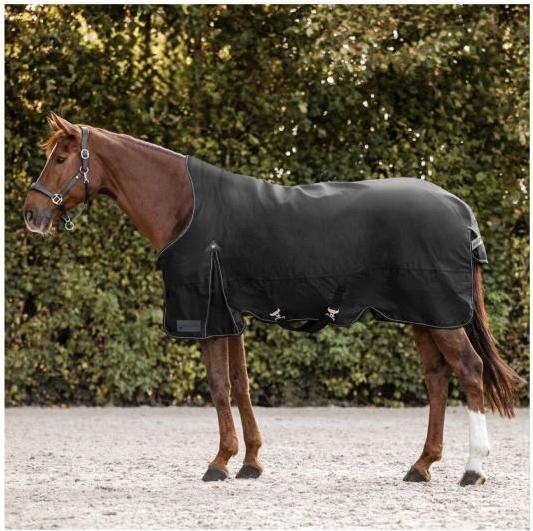 Produktbild Waldhausen Pferde Outdoordecke Arctic High Neck 200g Schwarz 165 cm (165 cm)