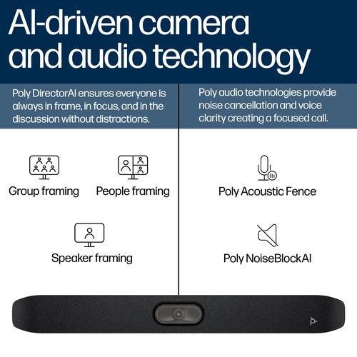 Image du produit HP Poly Studio X32 AIO Video Bar EMEA-Eng