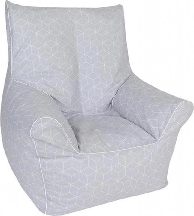 Produktbild Knorrtoys Kindersitzsack Junior - "Geo cube grey" (Kindersessel)