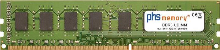 Produktbild PHS-memory 4GB RAM Speicher DDR3 UDIMM 1066MHz PC3-8500U 240 Pin DIMM 1,5 Volt