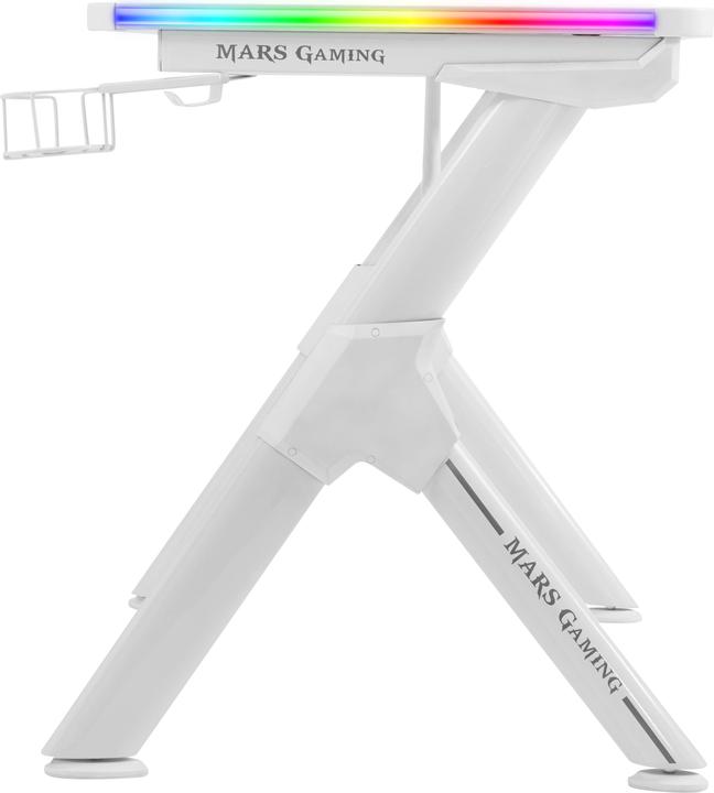 Immagine prodotto Mars Gaming Bureau Gamer MGD140 RGB (Bianco)