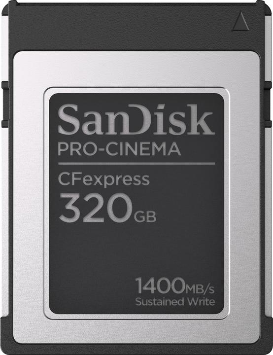 SanDisk PRO-CINEMA CFexpress Tipo B (320 GB, CFexpress tipo B)