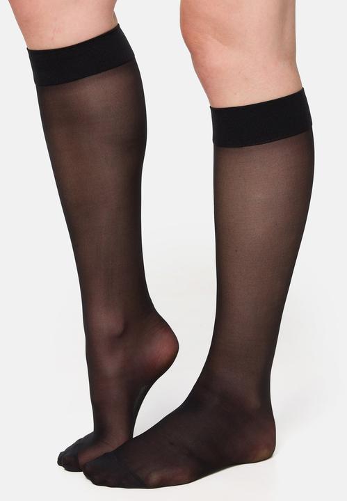 Image du produit Nur Die Knie Seidenfein (15 DEN, Taille unique)