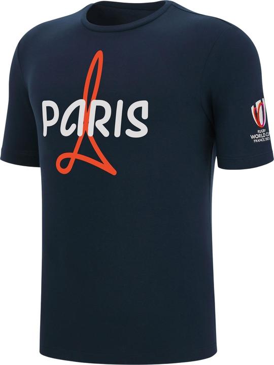 Macron polycotton t-shirt acron rwc frankreich 2023 paris (M)