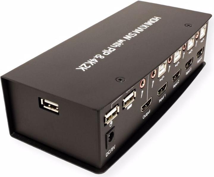 Produktbild Value Audio Switch mit USB-Hub