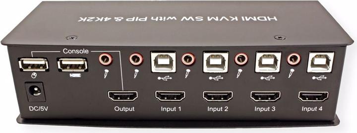 Produktbild Value Audio Switch mit USB-Hub