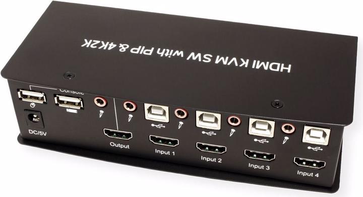 Produktbild Value Audio Switch mit USB-Hub