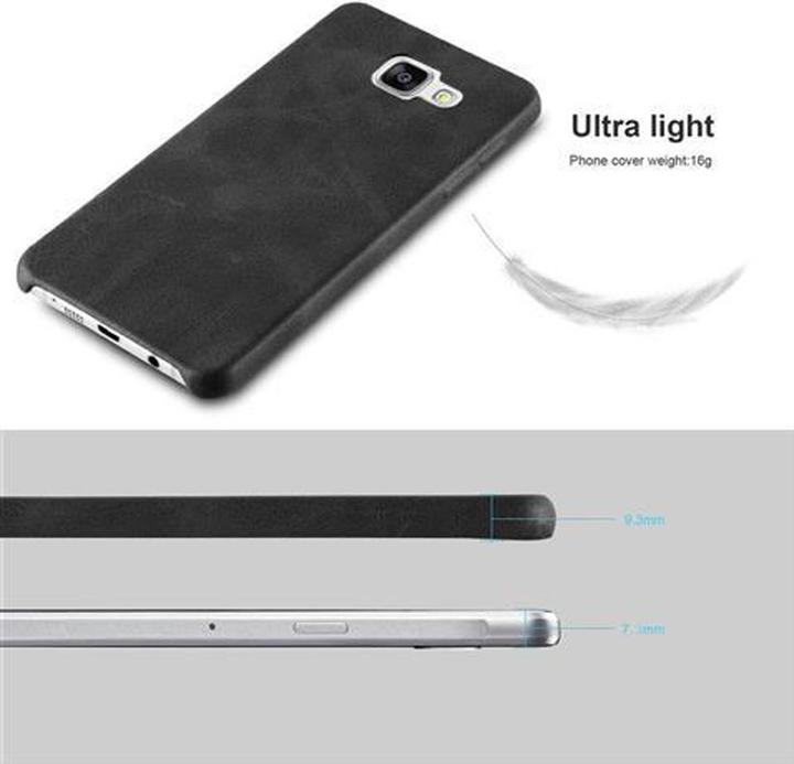 Image du produit Cadorabo Couverture rigide en similicuir avec structure (Samsung Galaxy J5 (2015))