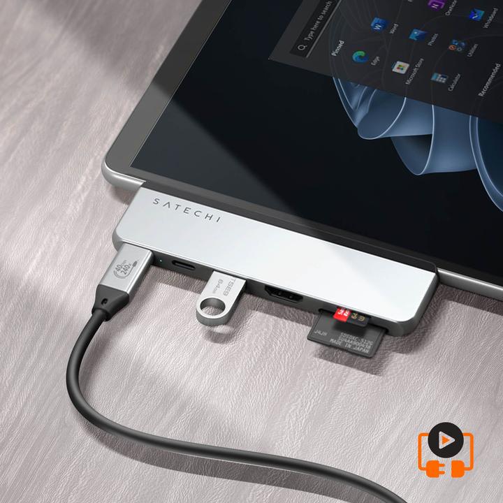 Produktbild Satechi Dual USB-C Hub (USB-C, 6 Ports)