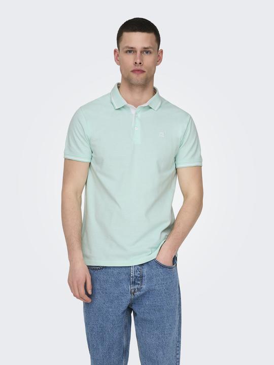 Actual product image Only & Sons Onsfletcher Life Slim Ss Polo Noos (XS)