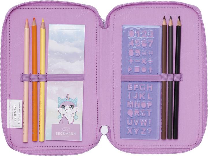 Actual product image Beckmann Triple Unicorn school case