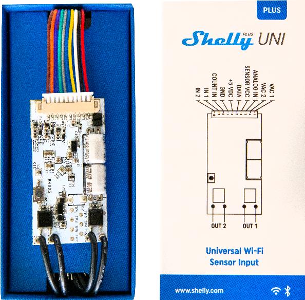 Productafbeelding Shelly Plus Uni
