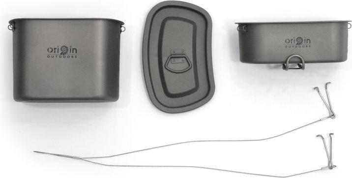 Actual product image Outdoor Spirit Titan 'Camping Pot Set'