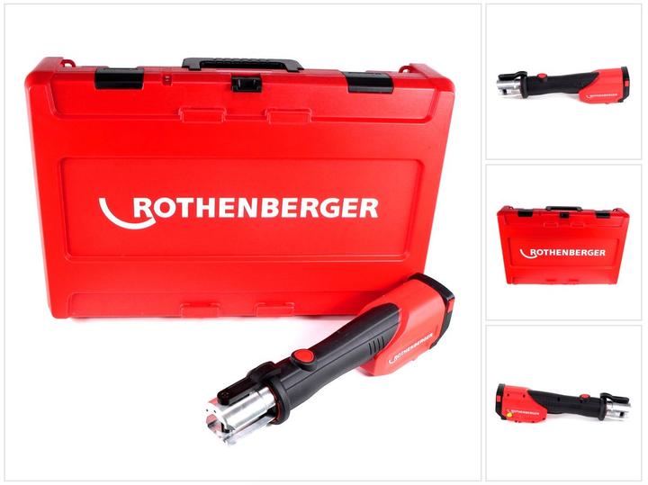 Actual product image Rothenberger ROMAX 4000 battery press machine 18 V Li-Ion electrohydraulic solo in carrying case (