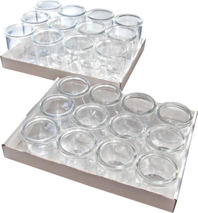 Produktbild APS Weck-Gläser ohne Deckel, 12er-Set (0.10 l, 12 x)