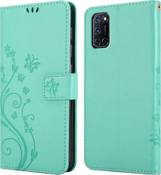 Actual product image Cadorabo Case for Oppo A72 Flower Book (Oppo A72)