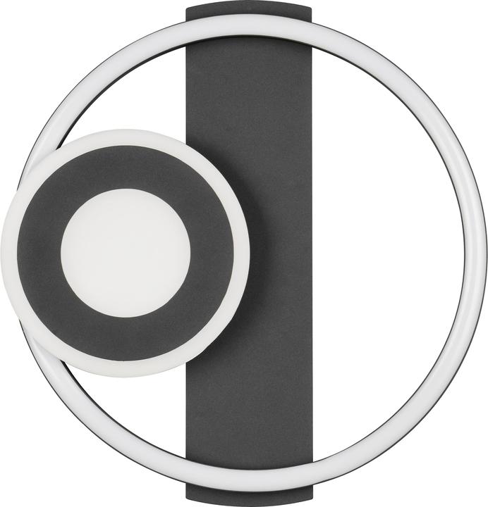 Actual product image Reality LED-Deckenleuchte HORUS, R63671132, 22W, 2500lm, 3000K, schwarz (2500 lm)