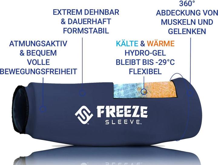 Immagine prodotto Freeze Sleeve ® benda di raffreddamento e riscaldamento (XXL)