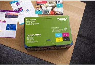 Actual product image Brother TN-243 Multipack (C, M, Y, BK)