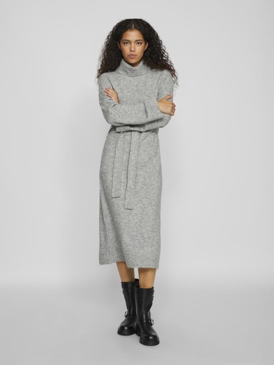 Image du produit Vila Robe midi en tricot à col roulé (L)