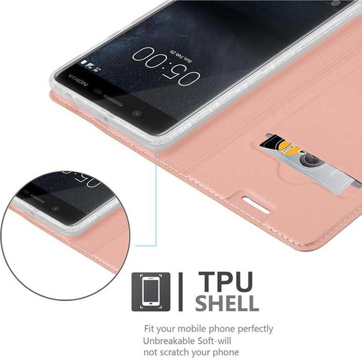 Actual product image Cadorabo Book Classy Style Cover (OnePlus 5)