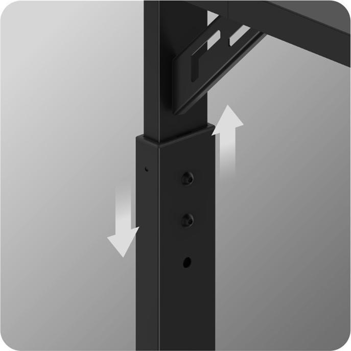 Actual product image Huzaro Biurko gamingowe Hero 2.6 Black