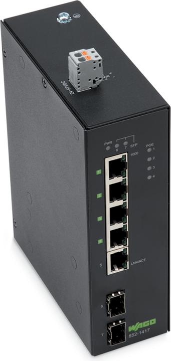 Actual product image Wago Industrial Ethernet Switch (5 Ports)