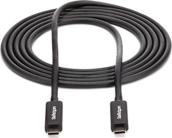 Produktbild StarTech 2M THUNDERBOLT 3 40GBPS CABLE (2 m, USB 3.2)