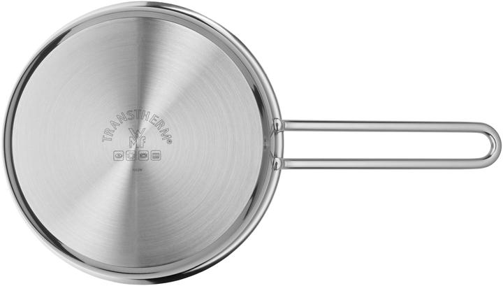 Produktbild WMF Stielkasserolle Topf klein 16cm Stieltopf Deckel Mini Induktion Edelstahl (16 cm, Kochtopf, Edelstahl)