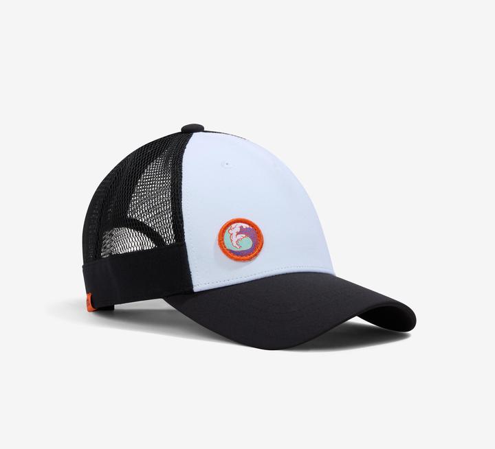 Kipsta Damen/Herren Beachvolleyball Cap Trucker Style - BVCAP weiss/rosa (One Size)