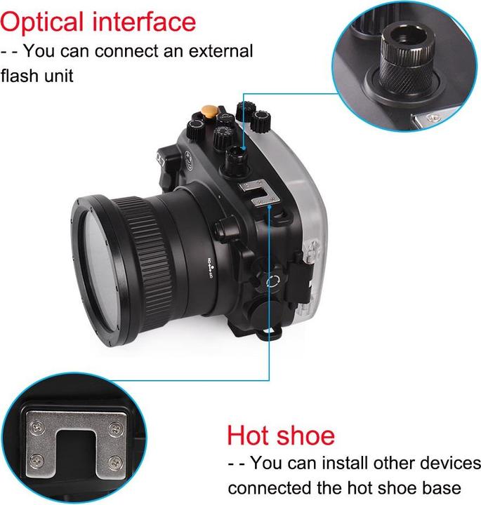 Produktbild Seafrogs Camera Waterproof Case for A7 / A7R / A7S Pro (28-70mm)
