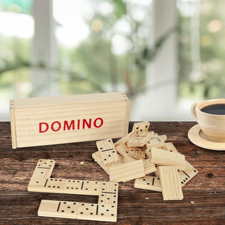 Actual product image Lifetime Games Empty wooden domino (Multilingual)