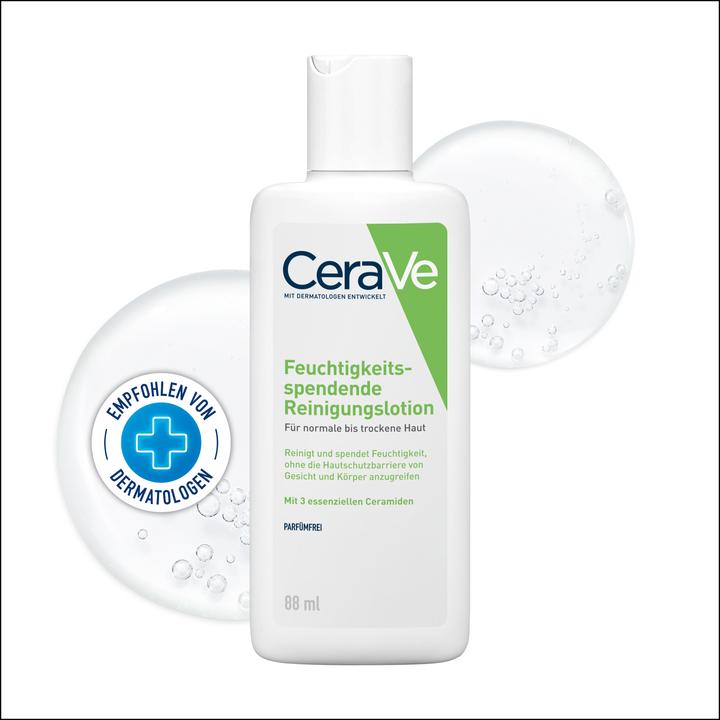 Actual product image CeraVe Moisturizing cleansing lotion (Cleansing lotion, 88 ml)