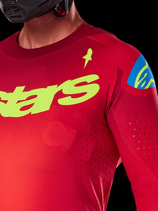Actual product image Alpinestars Jersey 25 Supertech Maker Re (XL)
