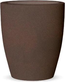 Produktbild Newgarden VIOLETA 40 Pflanzkübel gross doppelwandig rund ø40x43cm bronze 31L mit Wasserspeicher aussen