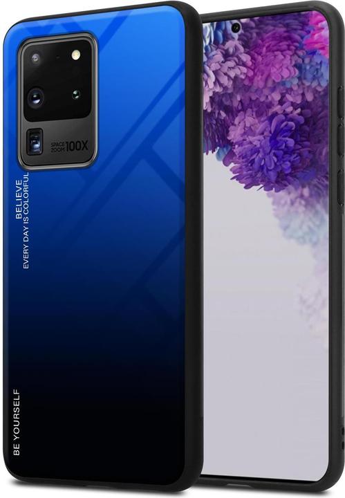 Produktbild Cadorabo TPU 2 Farben Glas Cover (Samsung Galaxy S20 Ultra)