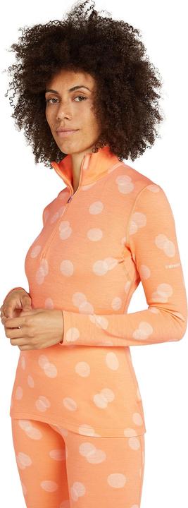 Actual product image Icebreaker 260 Vertex Falling Flakes Half Zip (M)