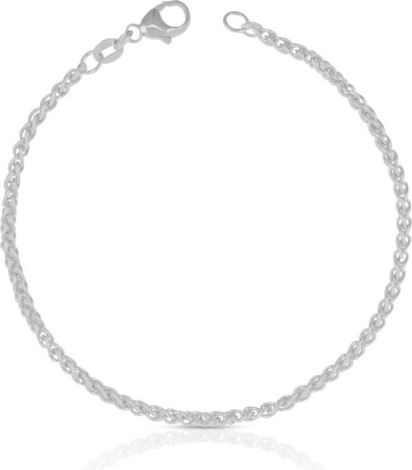 Muau Zopf (750/18K Weissgold, 24 cm)