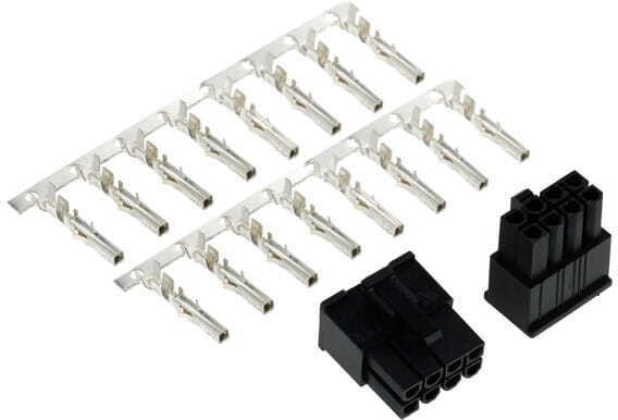 Produktbild Phobya VGA Power Connector 8Pin Stecker, 2 Stück