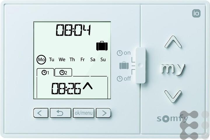Productafbeelding somfy Tijdschakelaar Radioprogrammatimer Chronis io
