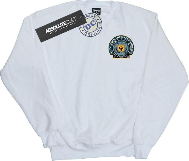 Batman Gotham Police Dept Breast Print Sweatshirt (L)