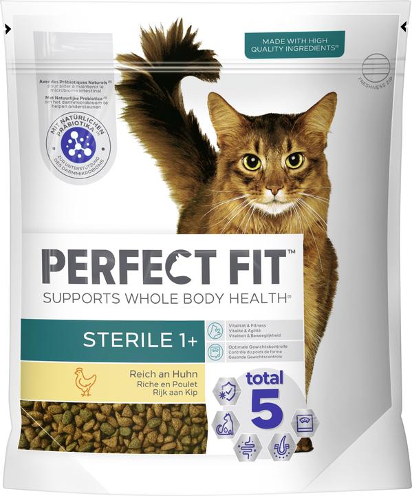 Actual product image Perfect Fit Cat Dry Sterile 1+ Chicken 1.4kg (Adult, 1 pcs., 1428 g)