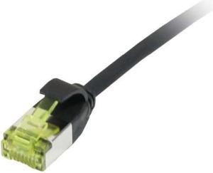 Produktbild Synergy 21 Patchkabel RJ45 CAT6A 500Mhz 10m schwarz U/FTP slimline rund d 3.8mm - Netzwerk - CAT 7 c (U/FTP, CAT6a, 10 m)