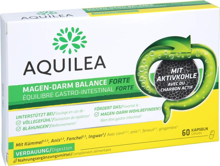 Aquilea Magen-Darm Balance Forte Kapsel (60 Stück, Kapseln, 50 g)