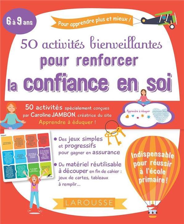 Image du produit 50 activités bienveillantes pour renforcer la confiance en soi (Français, Jambon Caroline, 2019)