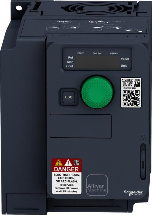Produktbild Schneider Electric ATV320 1,5KW 200V 1PH COMPACT VSD